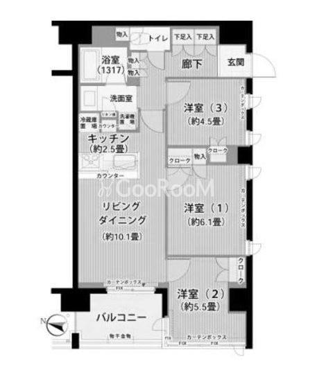 3LDK
