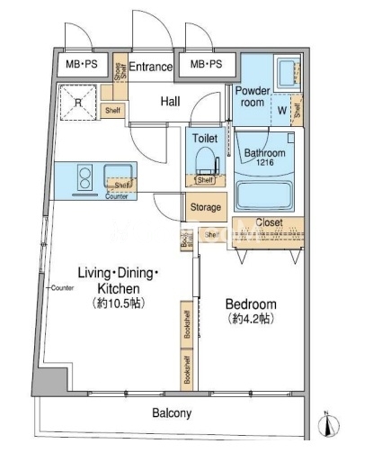 1LDK
