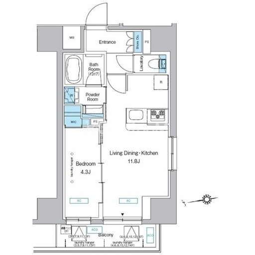 1LDK