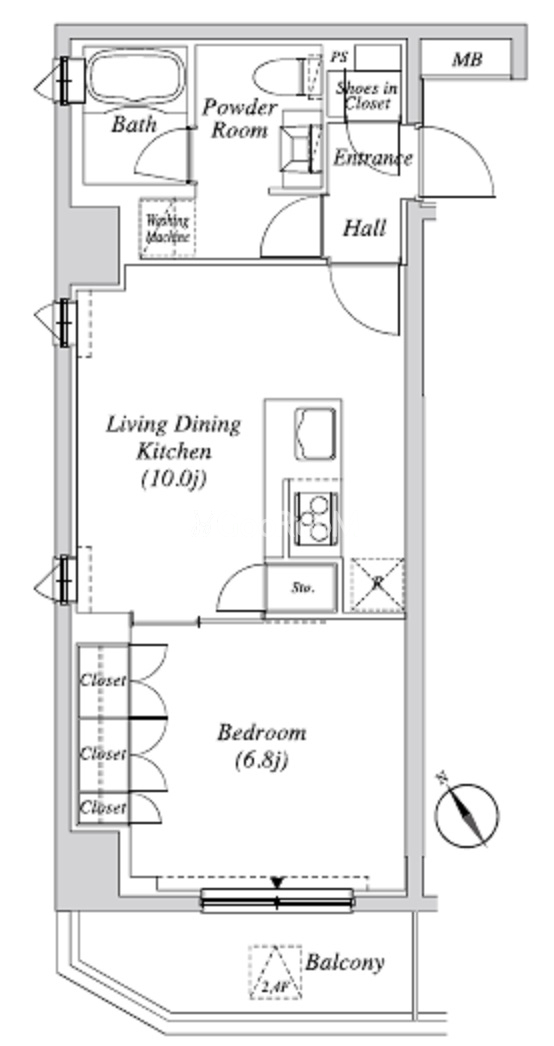 1LDK