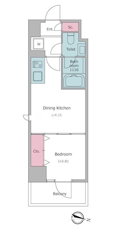 1DK