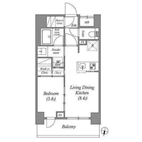 1LDK