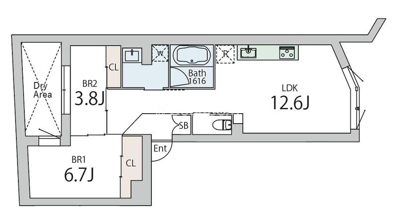 2LDK