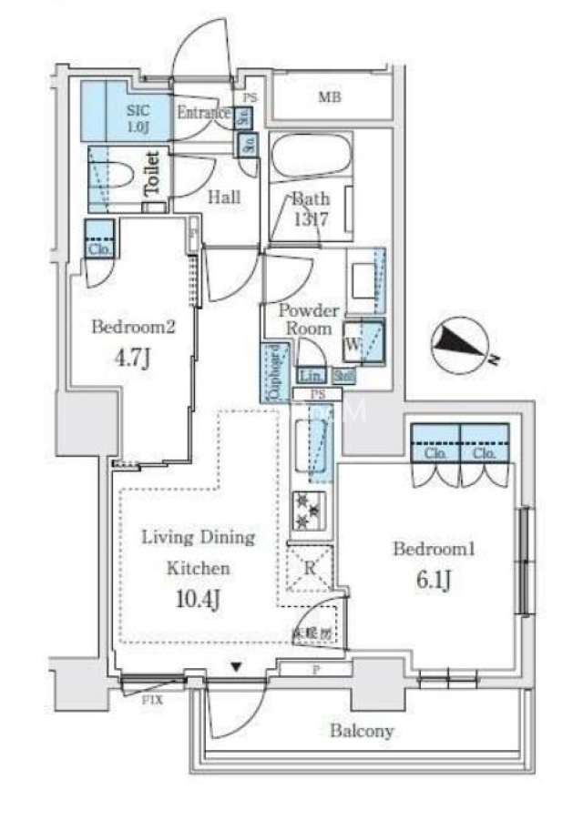 2LDK