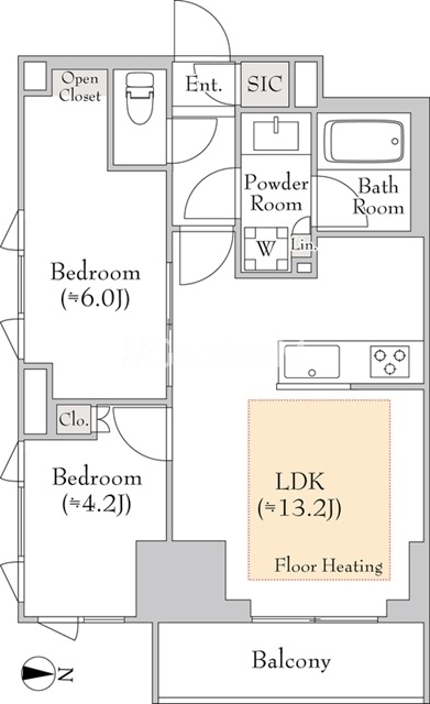 2LDK