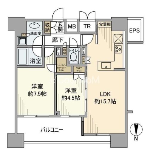2LDK
