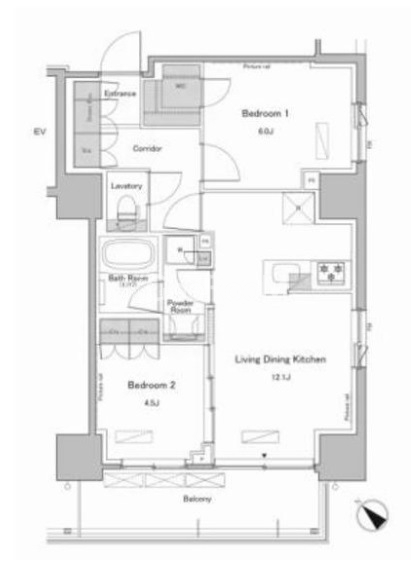 2LDK