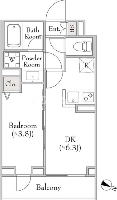 1DK