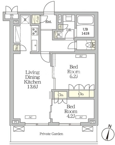 2LDK