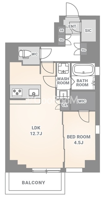 1LDK