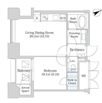1LDK