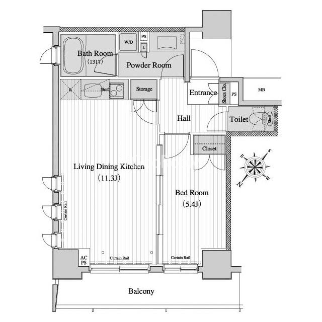 1LDK