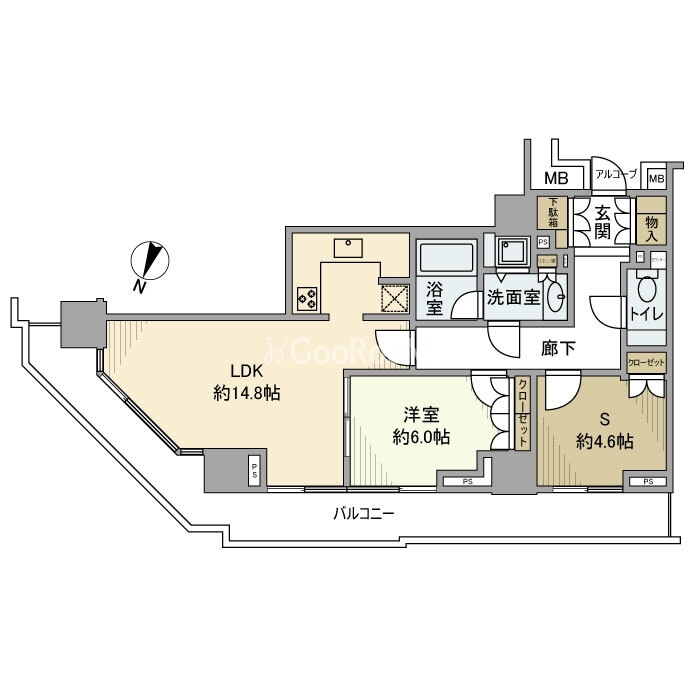 1SLDK