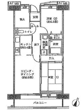 2SLDK