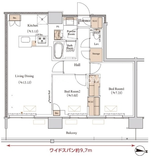 2LDK