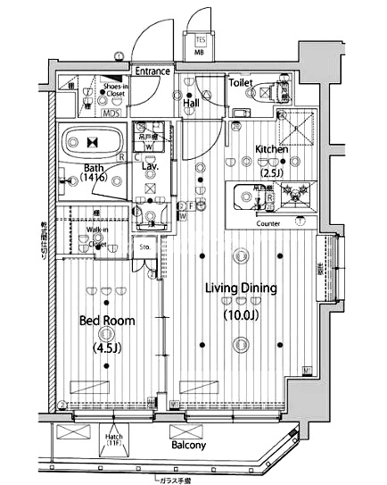 1LDK