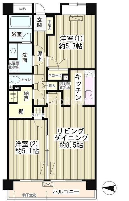 2LDK