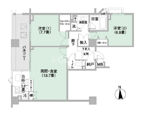 2LDK