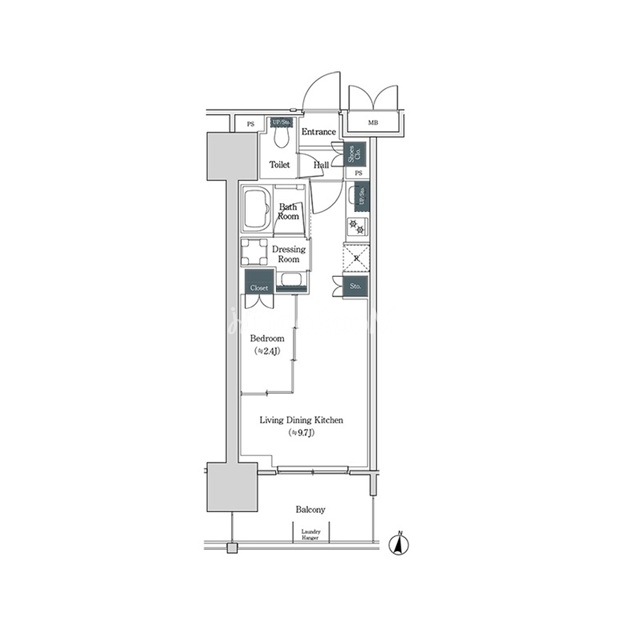 1LDK
