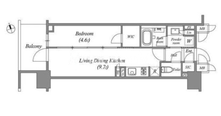 1LDK