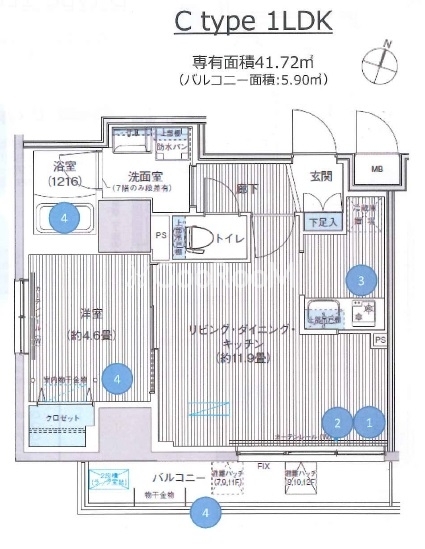 1LDK
