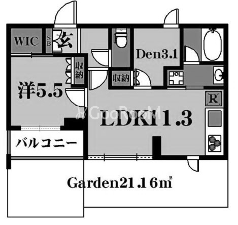 1SLDK