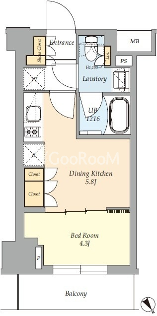 1DK
