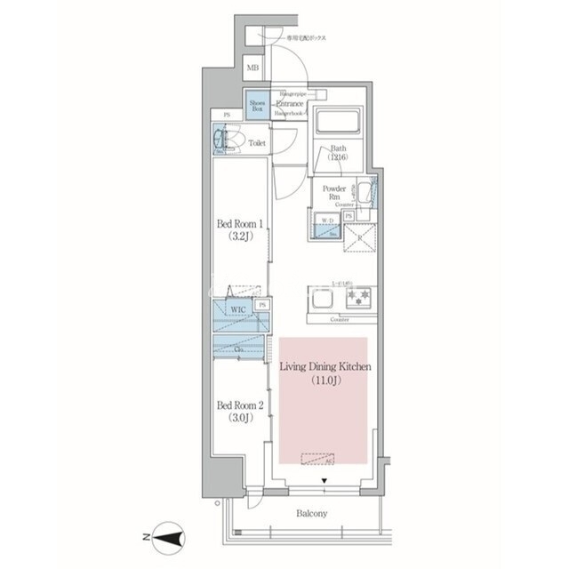 2LDK